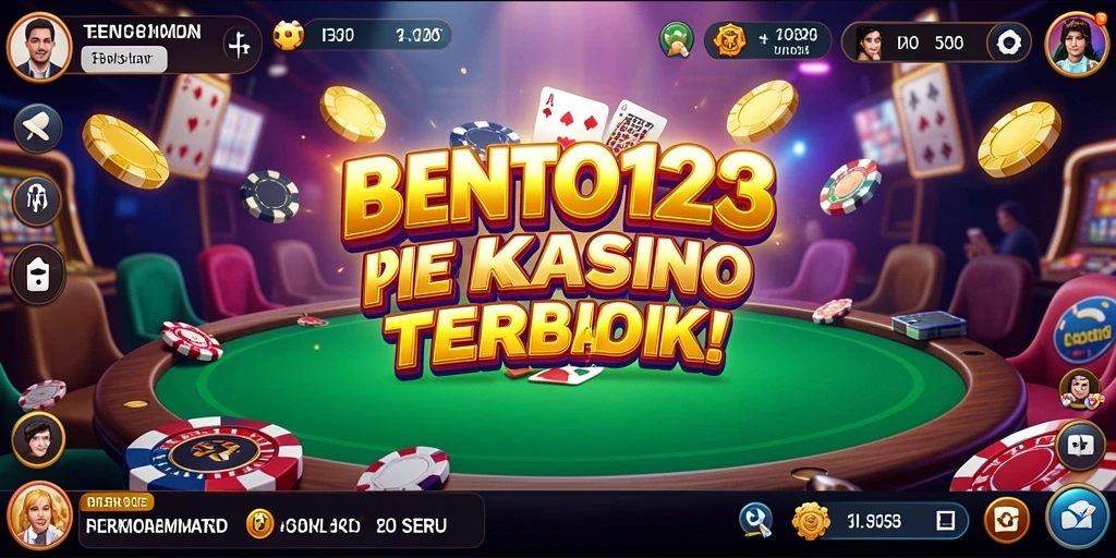 Tampilan gameplay BENTO123 yang menarik dalam aplikasi Kasino.
