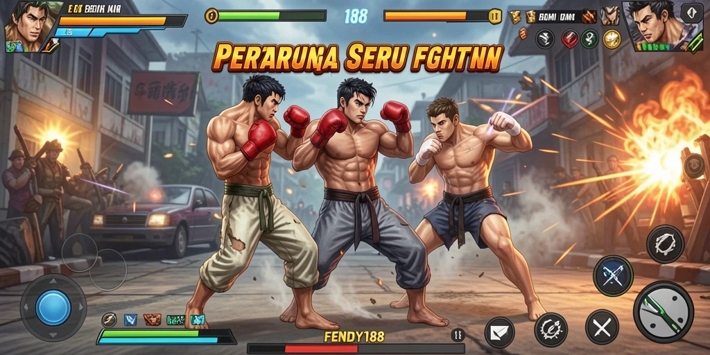 Tampilan gameplay FENDY188 yang mendebarkan dan penuh aksi.