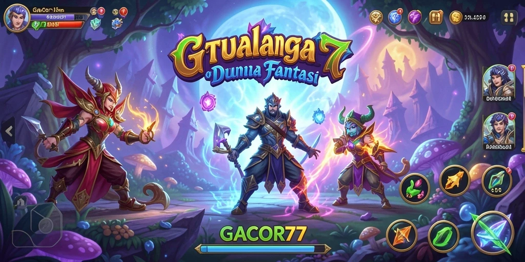 Tampilan luar biasa dari gameplay GACOR77 yang menampilkan petualangan seru.