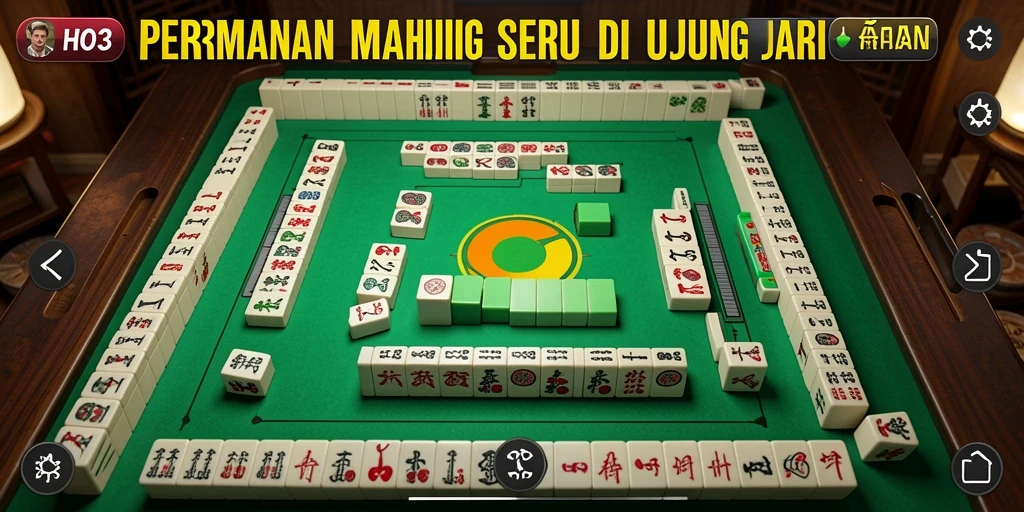 Tampilan gameplay <strong>HO3</strong> yang penuh warna dan seru dalam permainan Mahjong.