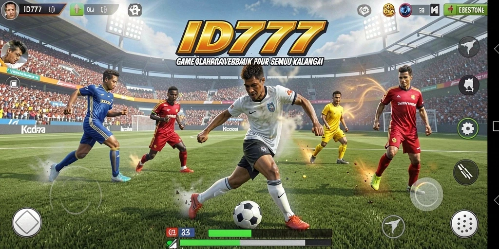 Tampilan gameplay seru dengan berbagai cabang olahraga di ID777.