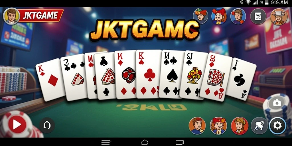Tampilan gameplay seru dan kompetitif JKTGAME.