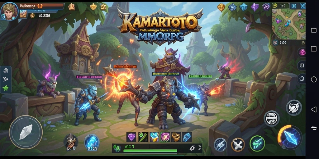 Tampilan gameplay <strong>KAMARTOTO</strong> yang seru dan penuh aksi dalam dunia MMORPG.