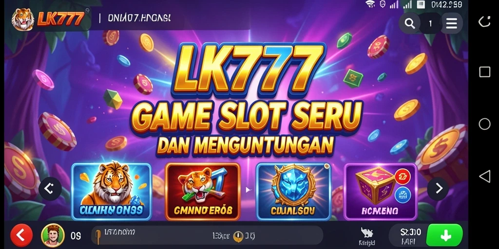 Gameplay menarik dan seru dari LK777 Slot.