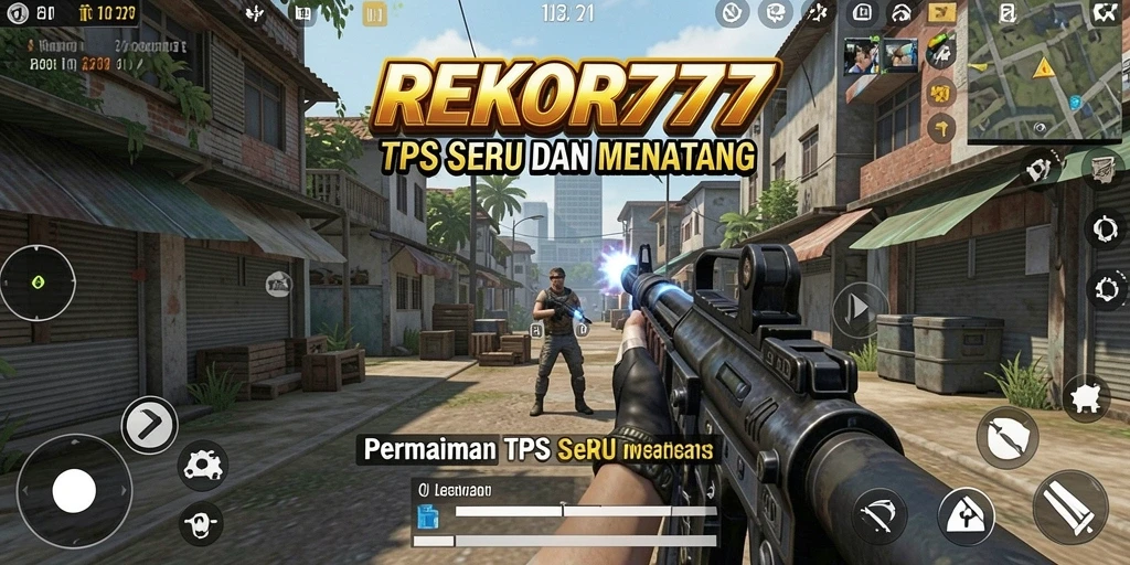 Tampilan mendebarkan gameplay <strong>REKOR777</strong> saat pertempuran berlangsung.