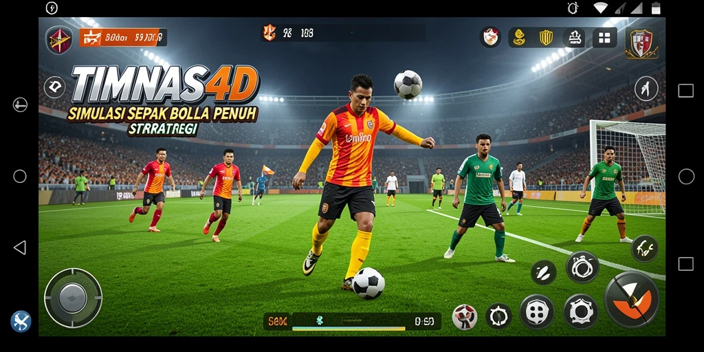 Gameplay seru dan mendebarkan dalam TIMNAS4D.